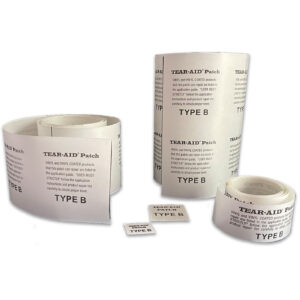 Complete set of Type B rolls and patches