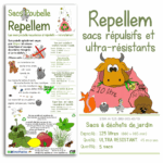 Repellem sacs répulsifs et ultra-résistants - 125 l
