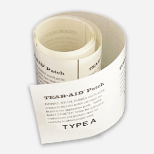 Tear-Aid Type B self-adhesive fabric repair tape, 32 mm x 225 cm