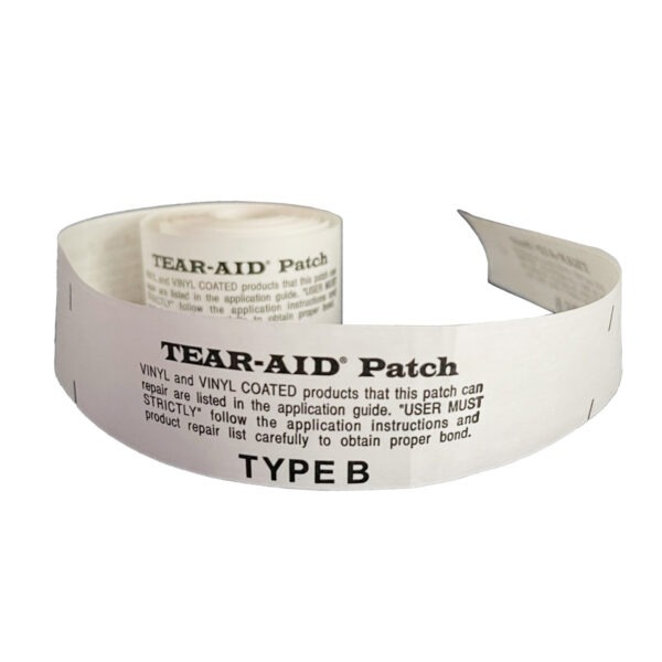 Tear-Aid Type B self-adhesive PVC and vinyl repair tape, 32 mm x 90 cm